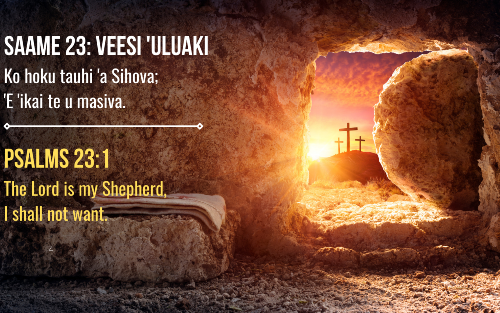 Tongan Language Week - Tongan Scripture