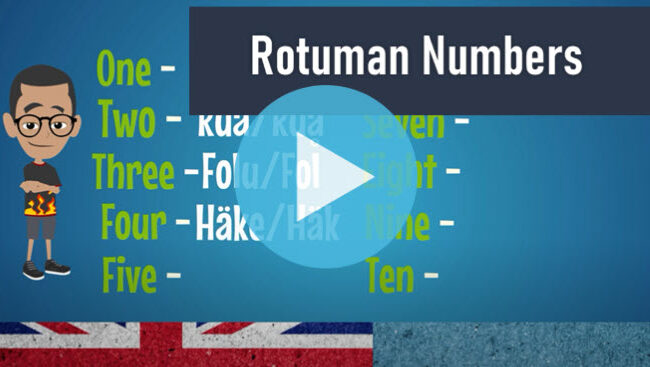 Counting to Ten in Rotuman