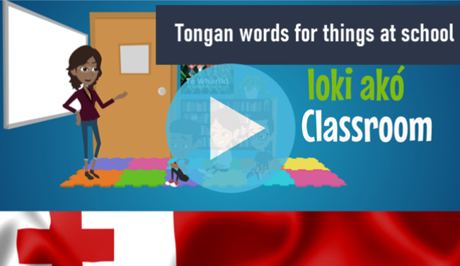 Tongan words for things at school