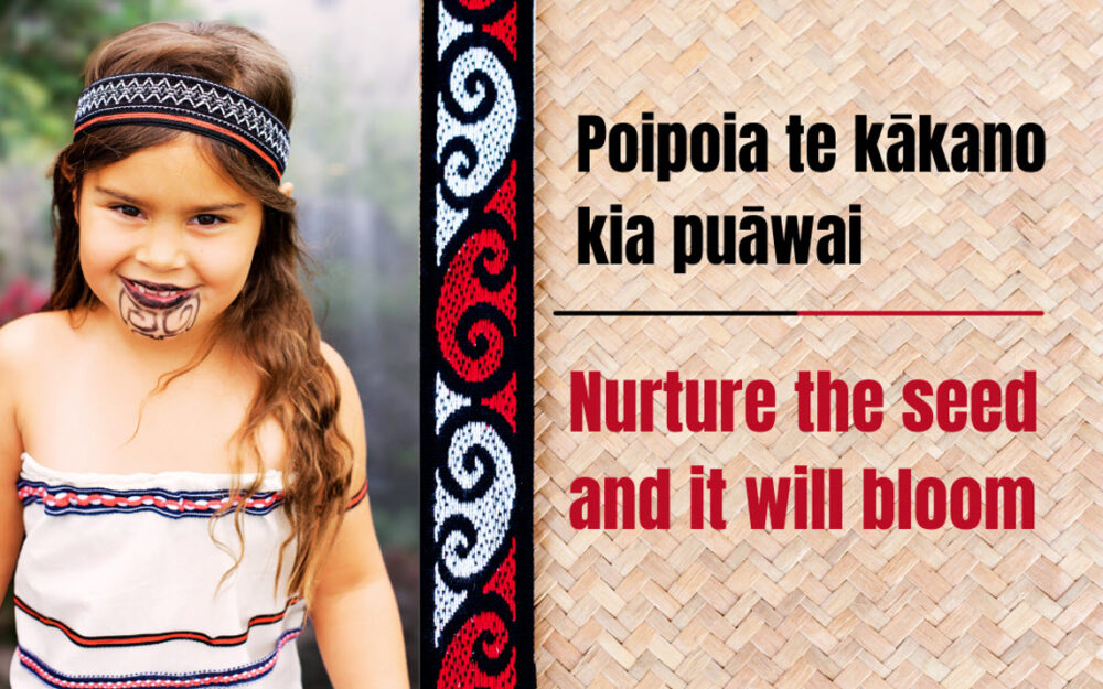 Nurture the seed and it will bloom